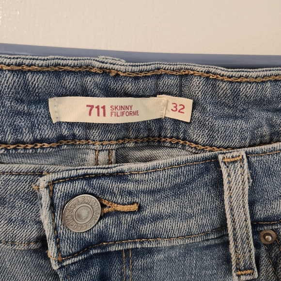 Levis 711 skinny jean size 32 - Picture 2 of 4